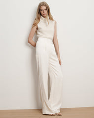 Mazzy Brushed Cashmere Sleeveless Sweater