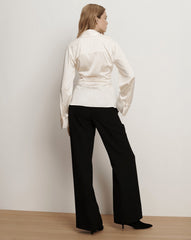 Shiona Stretch-Silk Blouse