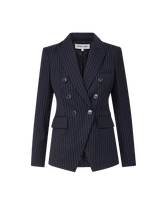 Miller Pinstripe Dickey Jacket