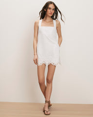 Shanice Lace-Trim Mini Dress