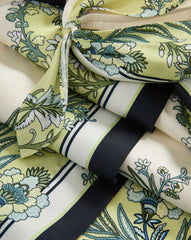 Kaliza Scarf-Print Midi Dress