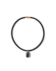 Rectangle Doublet Pendant Necklace
