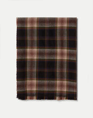Plaid Wool Scarf