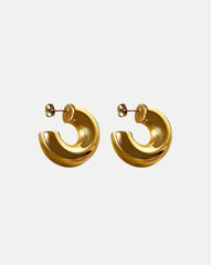 Gold Juliet Chubby Hoop
Earrings