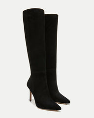Lisa Stiletto High-Heel Boot | Wide-Calf