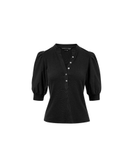 Coralee Puff-Sleeve Top