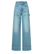 Taylor Wide-Leg Jean with Chaps