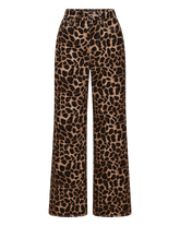 Taylor Leopard Wide-Leg Jean