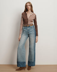 Arch Suede Embellished Belt