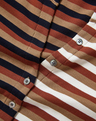 Dilia Striped Button-Down T-Shirt
