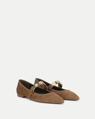 Selene Embellished Flat