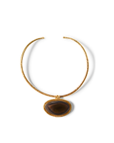 Dakota Brown Agate Necklace