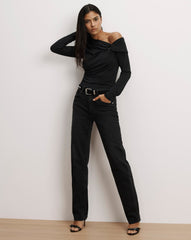 Lozea Off-the-Shoulder Top