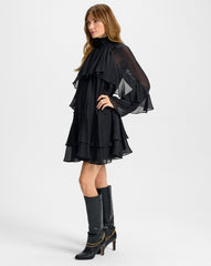 Adlington Silk Mini Dress