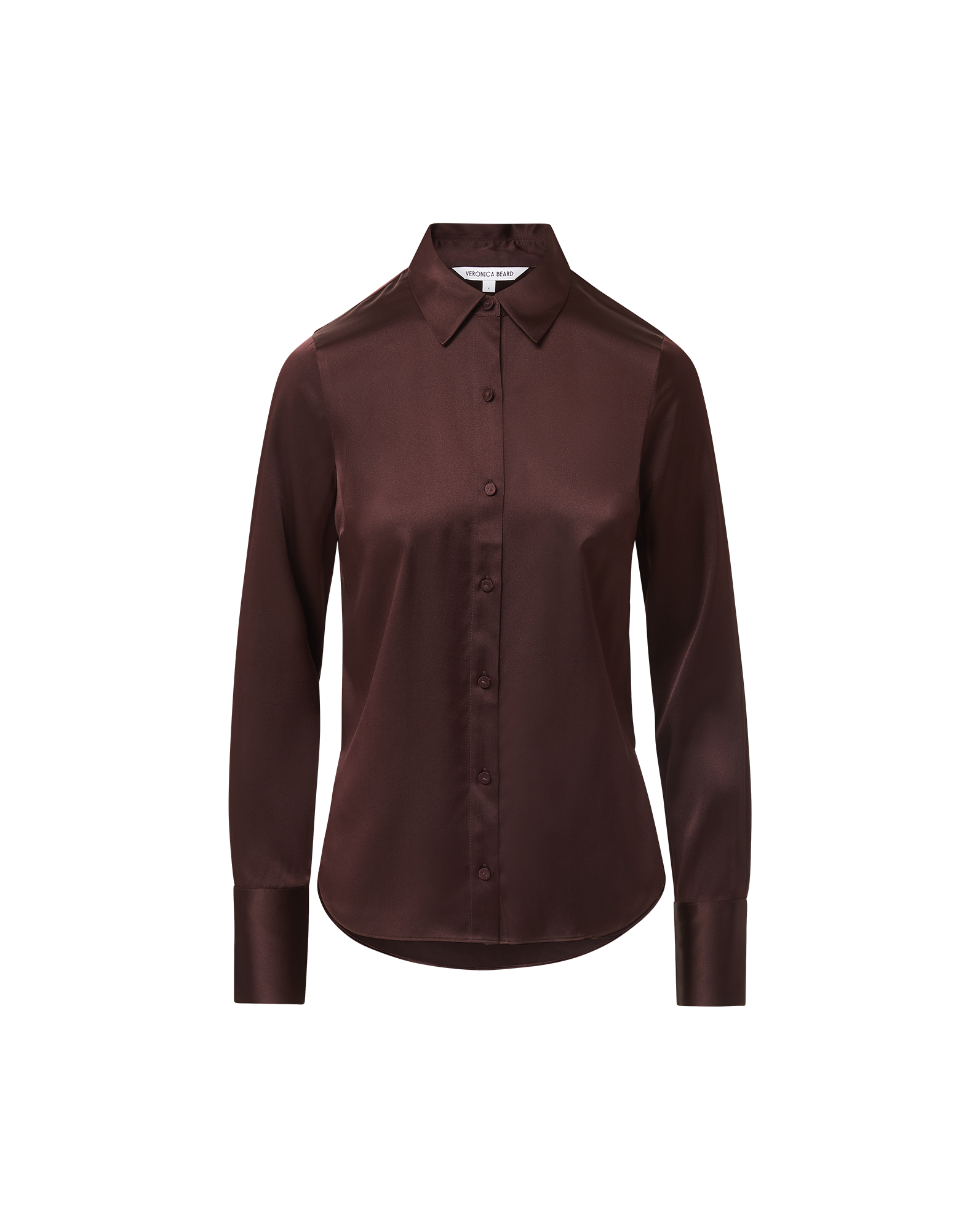Monique Silk Button-Down Shirt