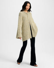 Rozan Metallic Knit Jacket