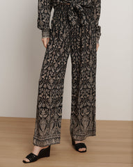Callaway Smocked Wide-Leg Pant