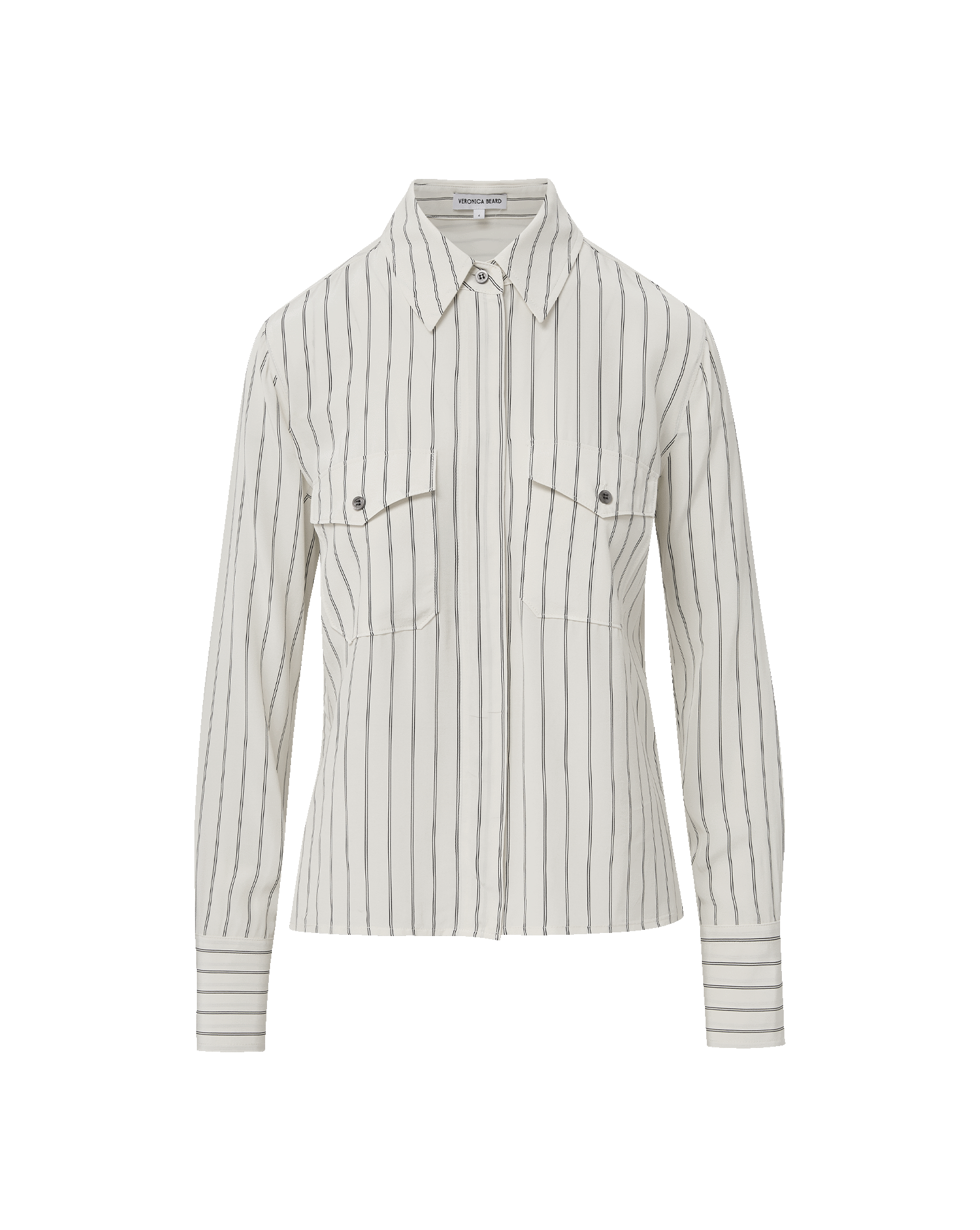 Saku Striped Button-Down Shirt