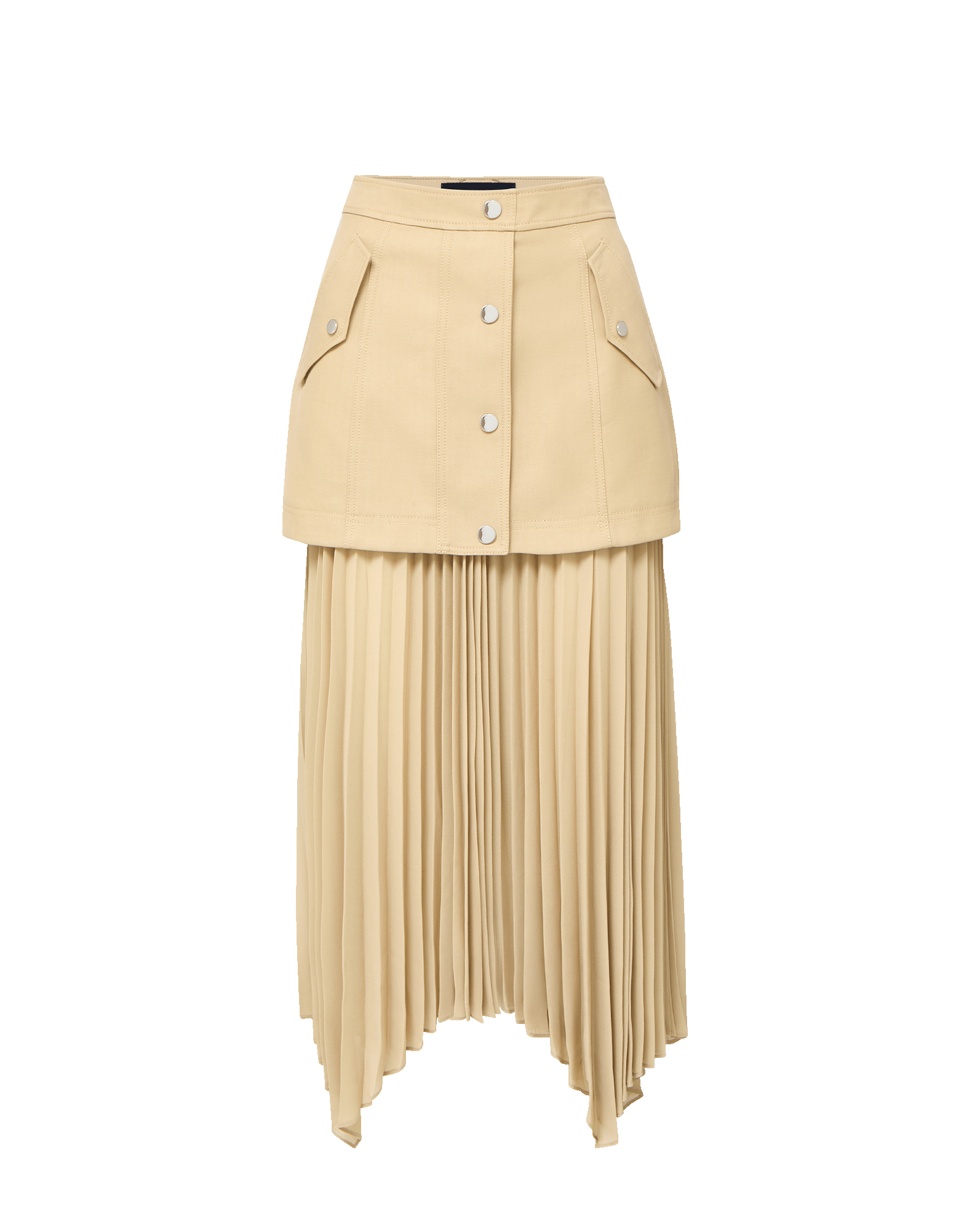 Patricka Layered Midi Skirt