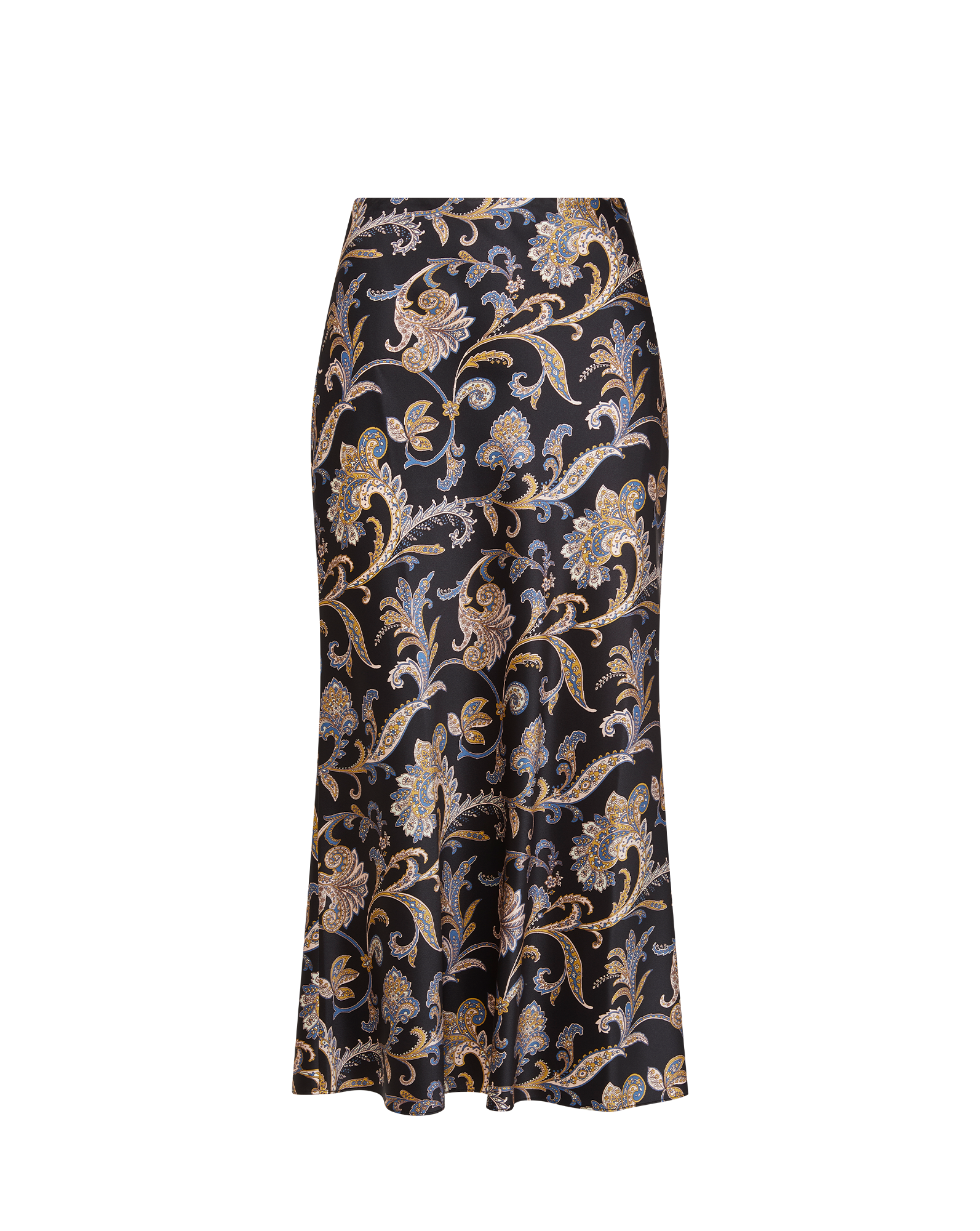 Clover Paisley Midi Skirt