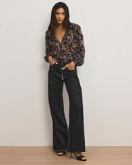 Hickory Paisley Blouse