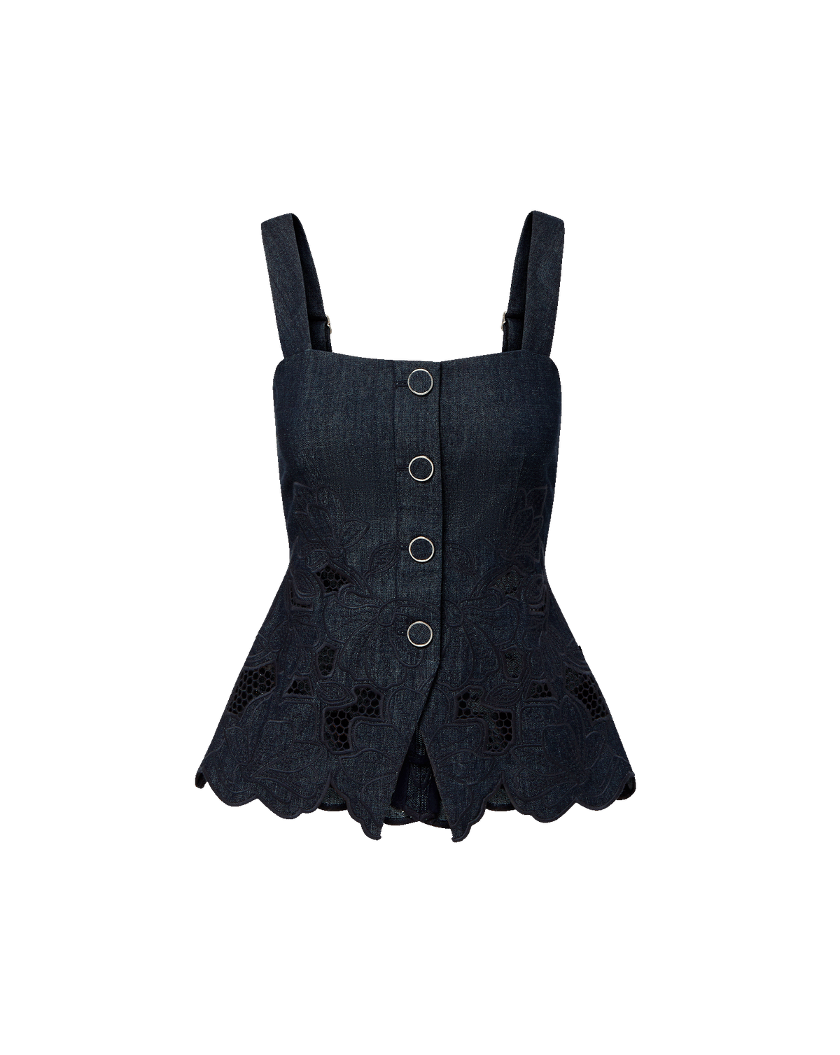 Mirielle Eyelet Tank Top