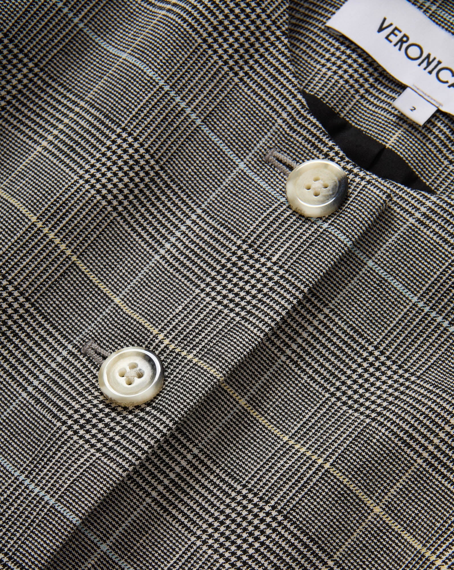 Lois Plaid Vest