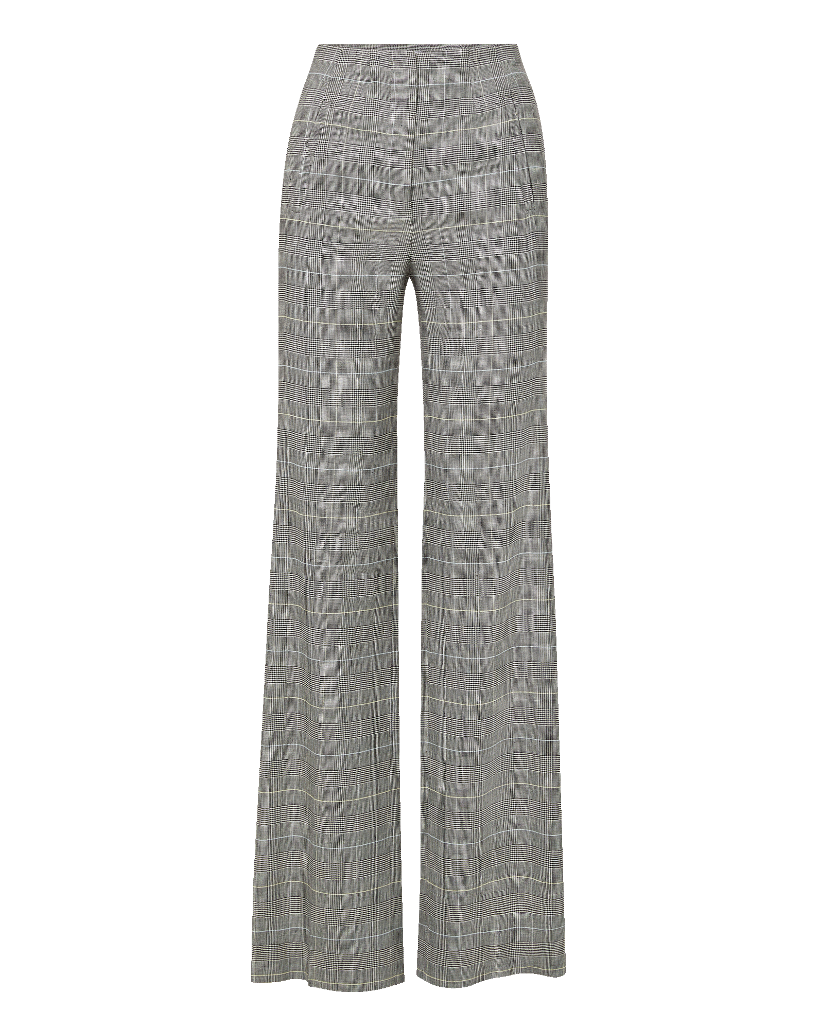 Jude Plaid Wide-Leg Pant