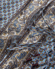 Eva Scarf-Print Blouse