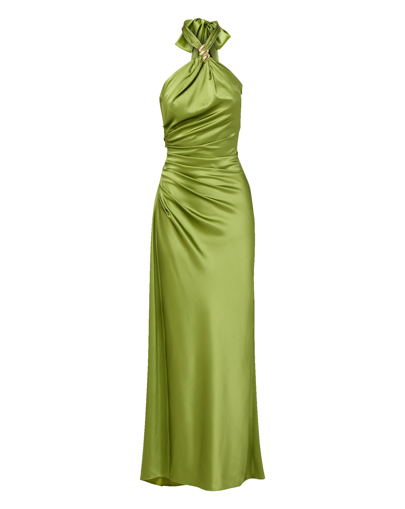Izaren Halter Maxi Dress