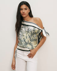 Tari One-Shoulder Blouse