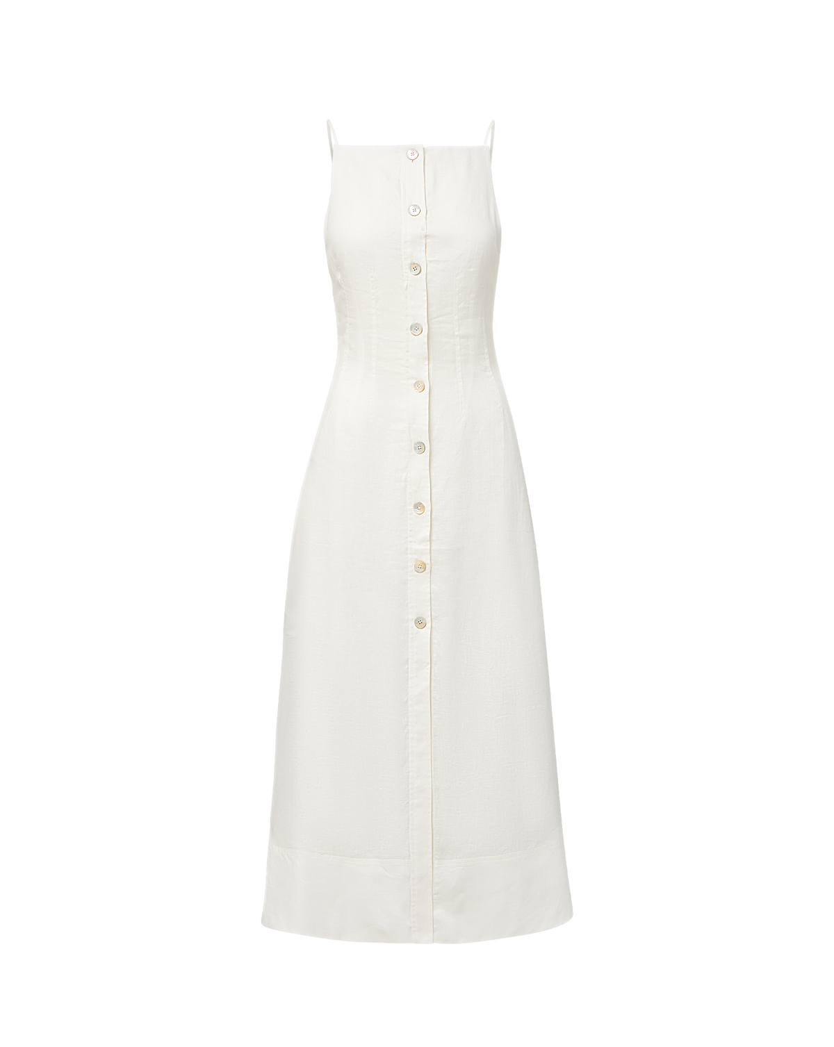 Georges Linen Midi Dress