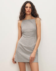 Chester Gingham Mini Dress
