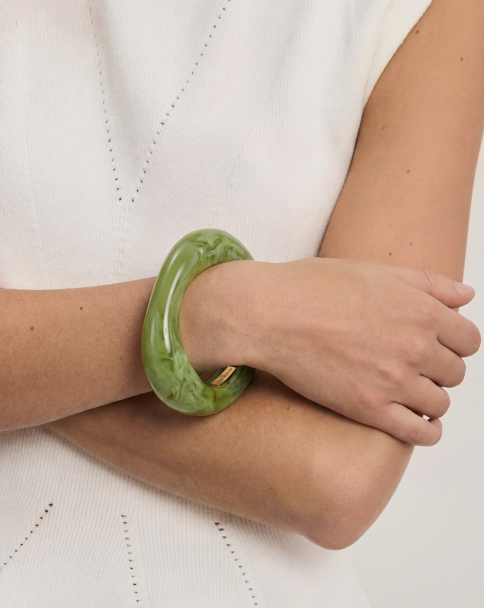 Marbled Resin Bangle