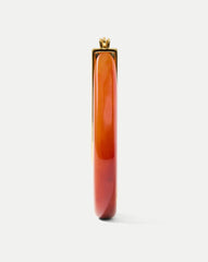 Resin Drop Hoop Earring