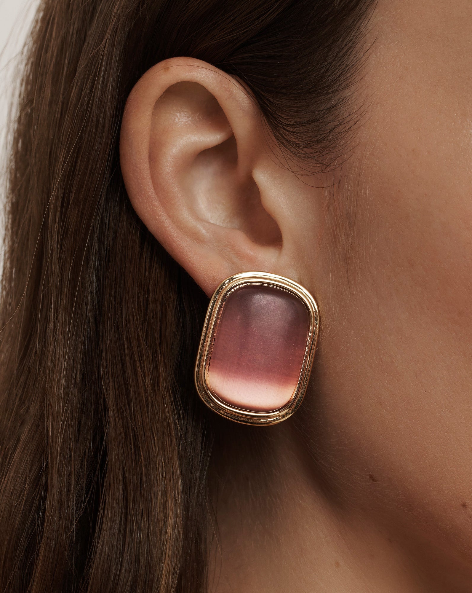 Cat’s Eye Stone Earring