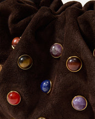 Small Embellished Veronica Beard Stash Bag