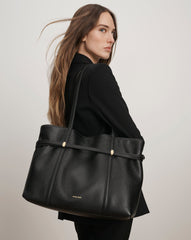 Lasso Belted Tote Bag
