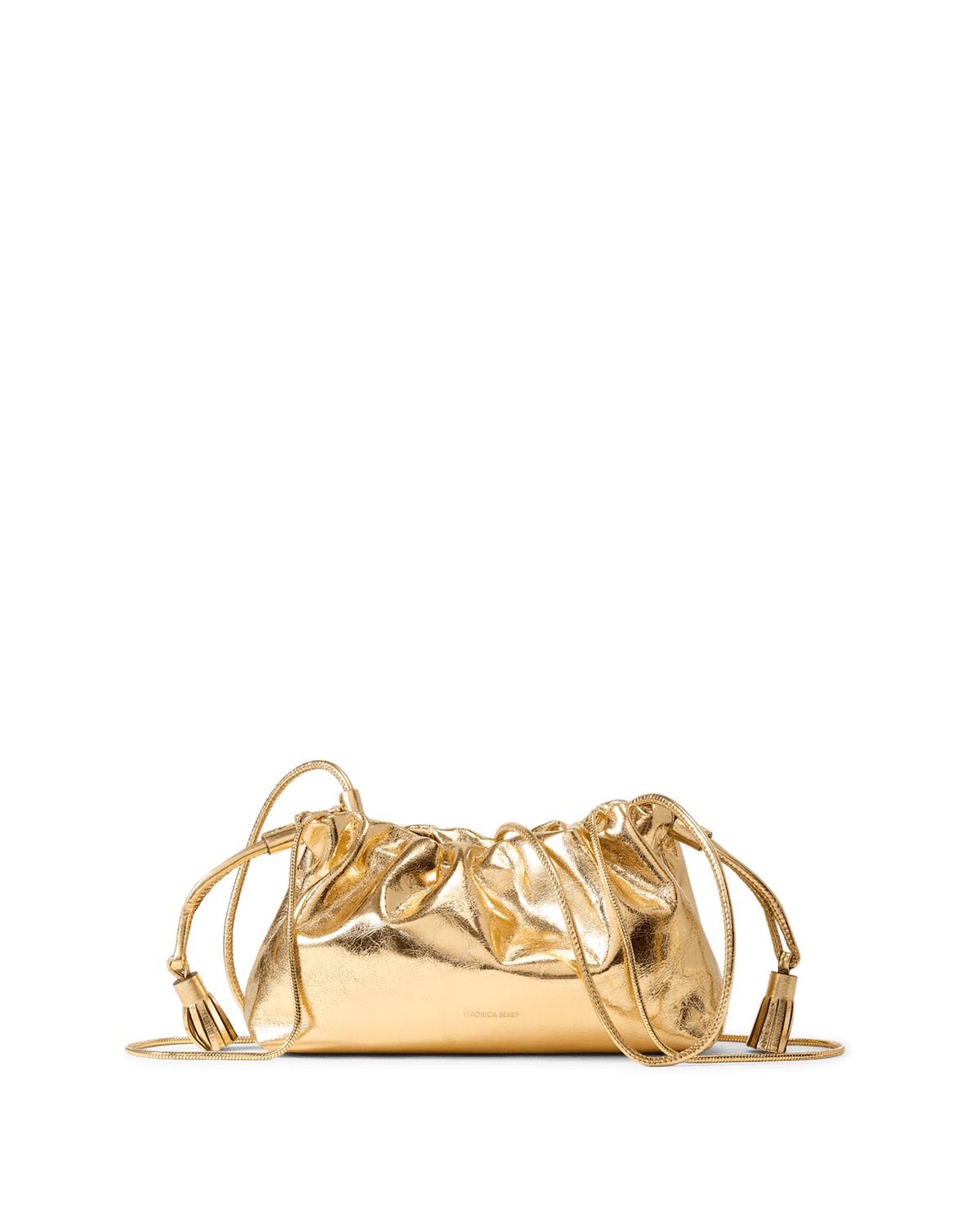 Small Metallic Veronica Beard Stash Bag
