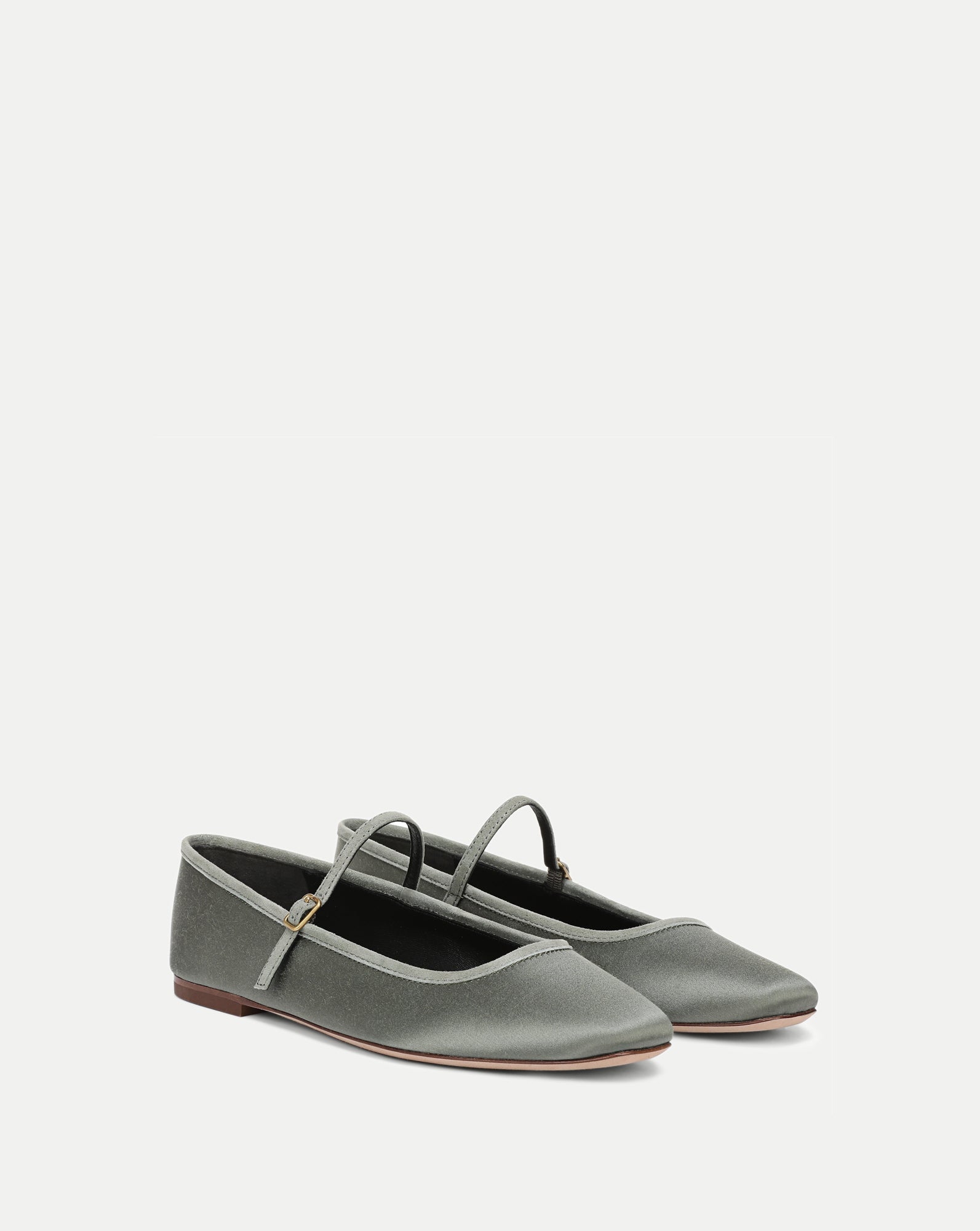 Ellie Satin Flat