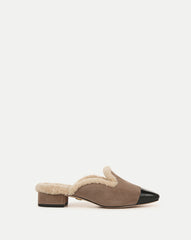 Cecile Shearling Mule