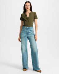Dilia Button-Down T-Shirt