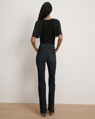 Arisa Chiffon-Sleeve T-Shirt