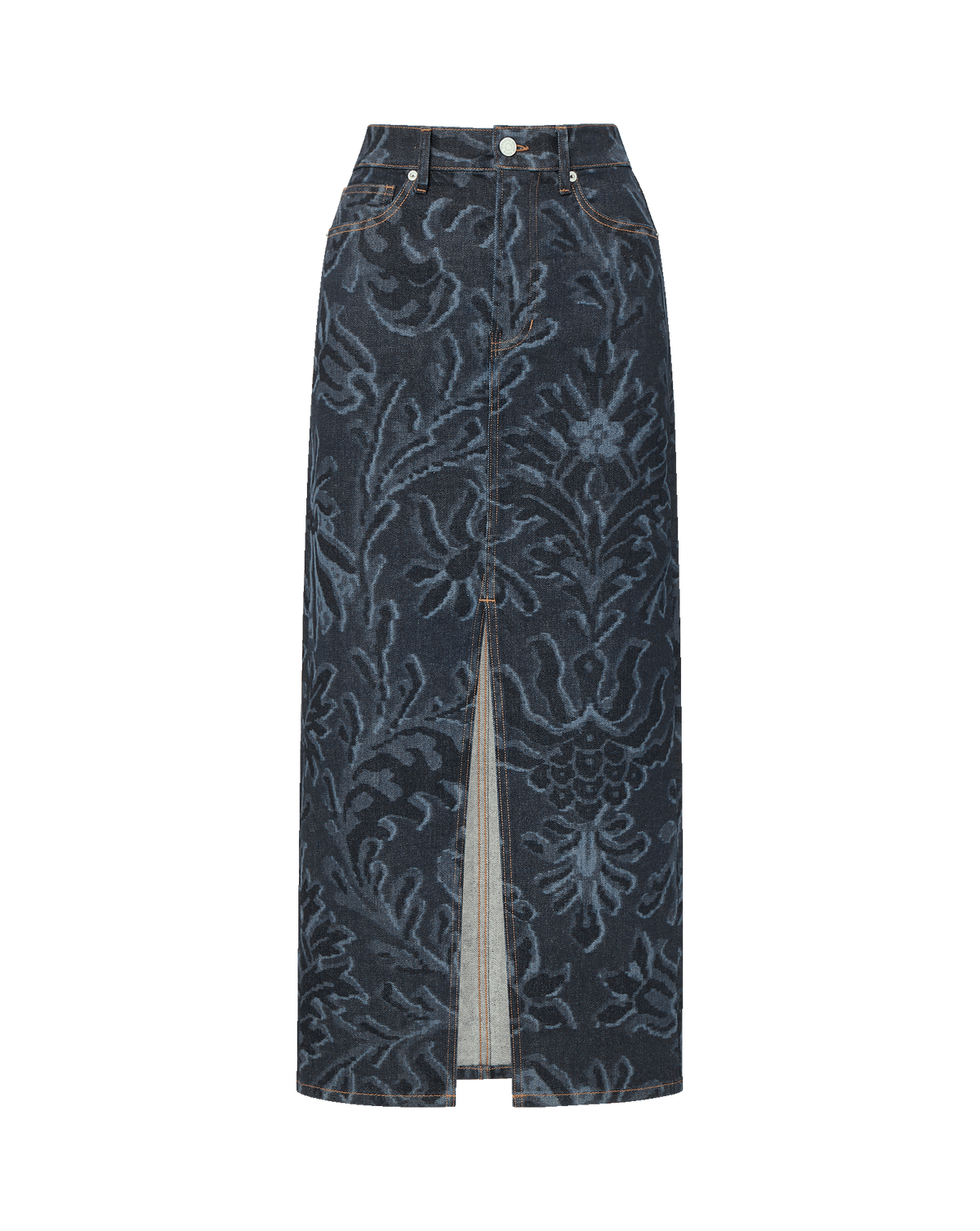 Devorah Denim Maxi Skirt