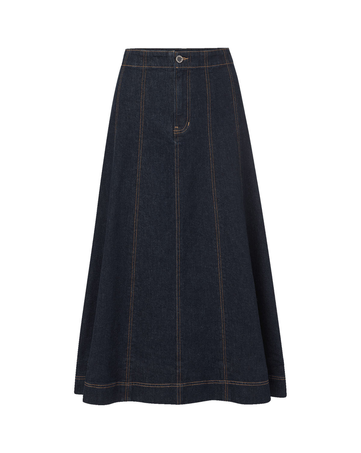Alix Denim Midi Skirt