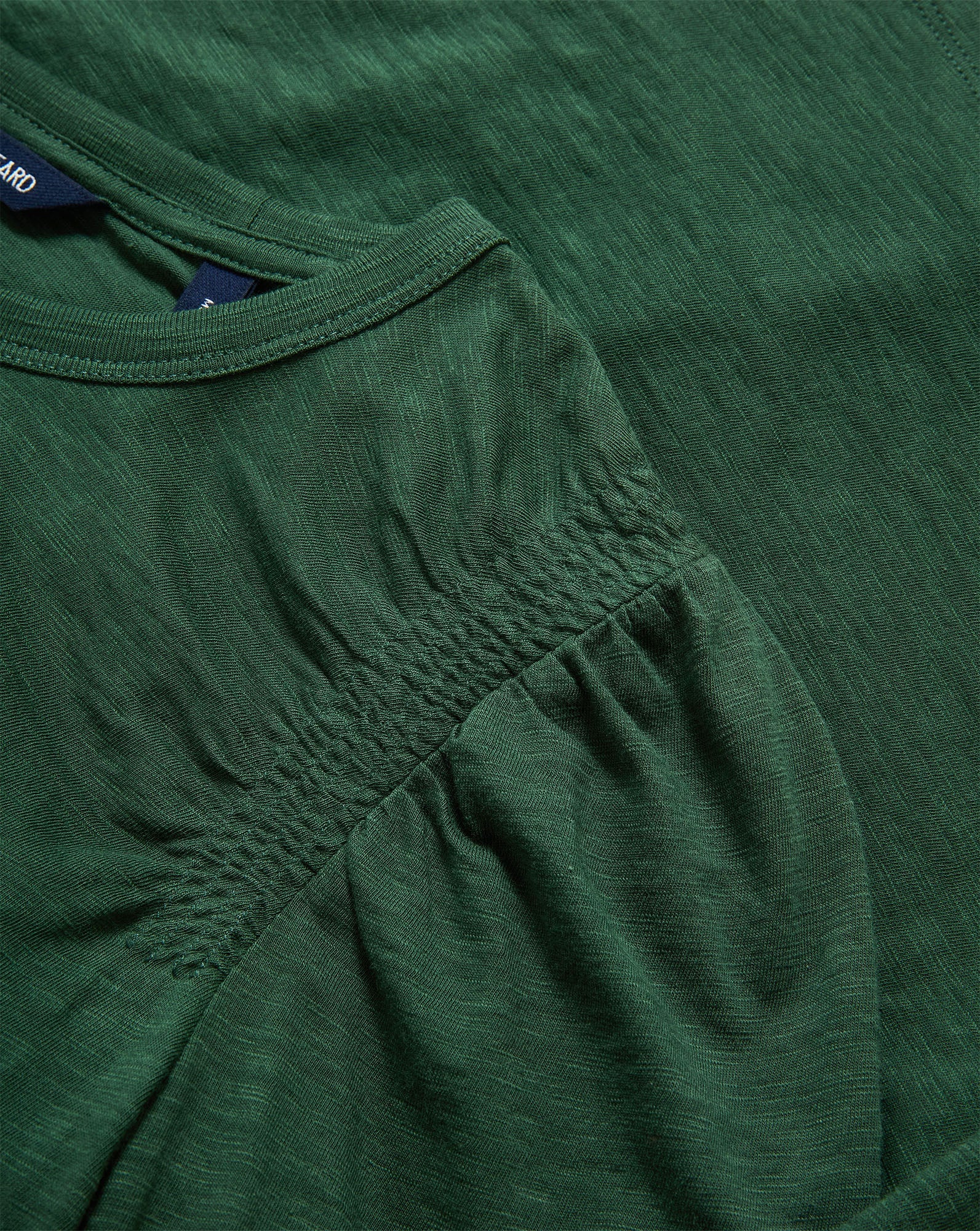 Bouvet Smocked-Shoulder T-Shirt
