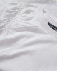 Bouvet Smocked-Shoulder T-Shirt