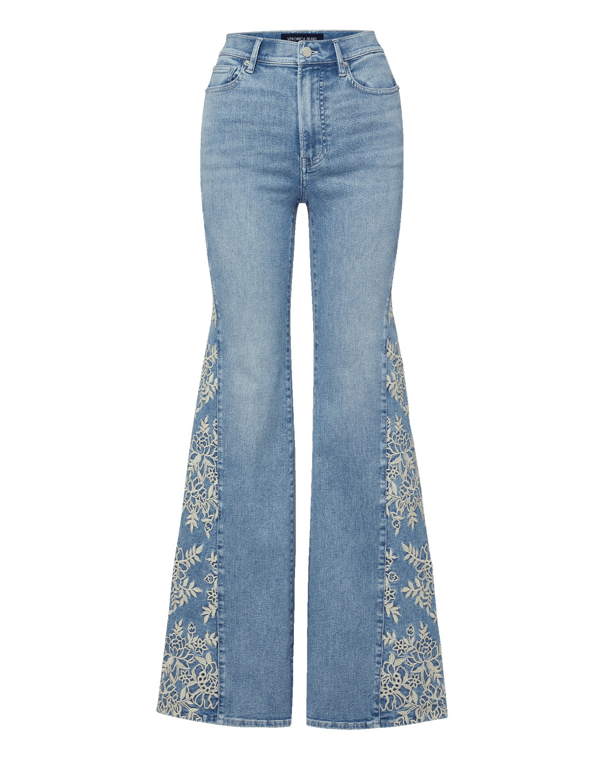 Joplin Embroidered Flare Jean
