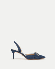 Roxy Denim Slingback Pump