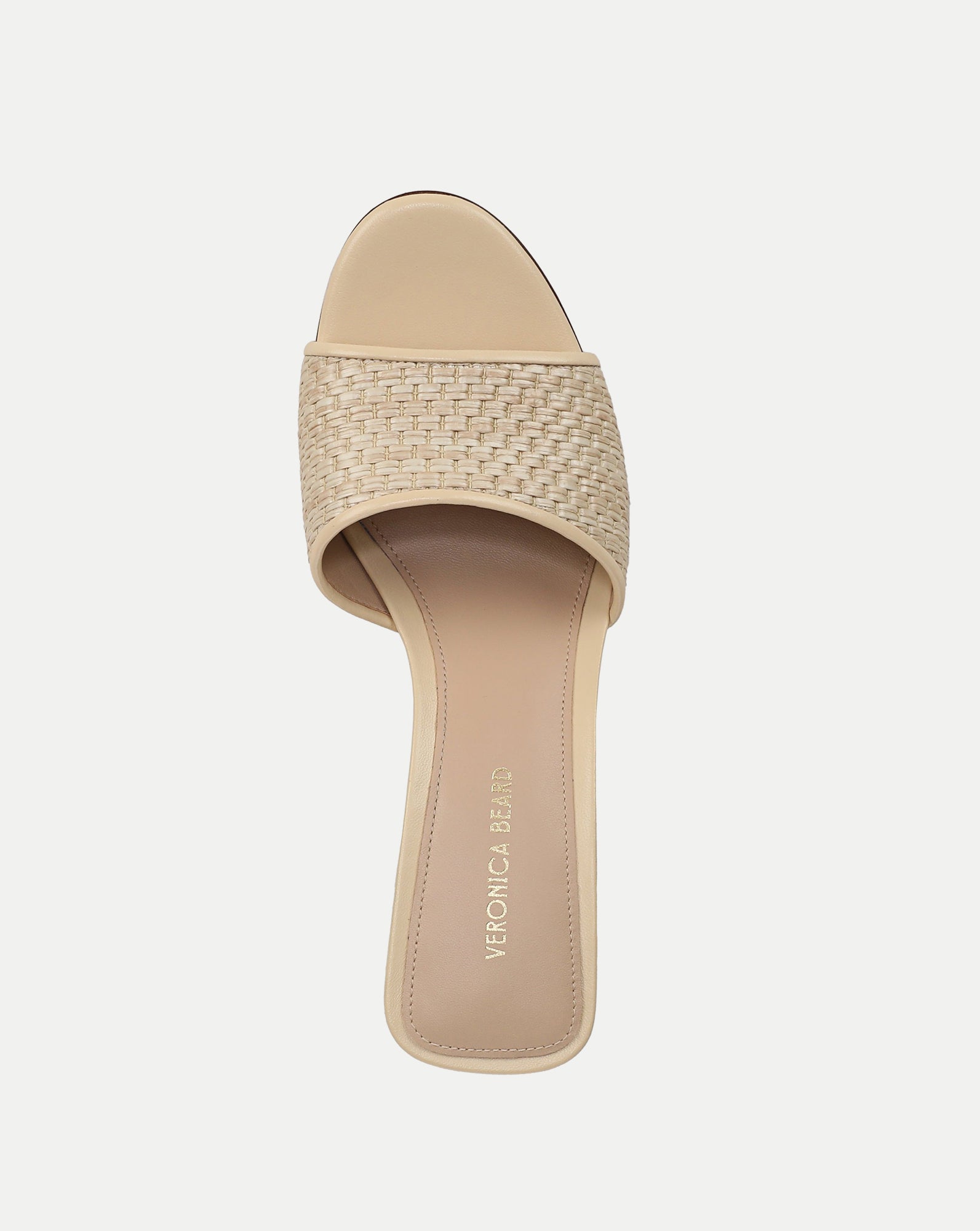 Galessa Raffia Mid-Heel Sandal